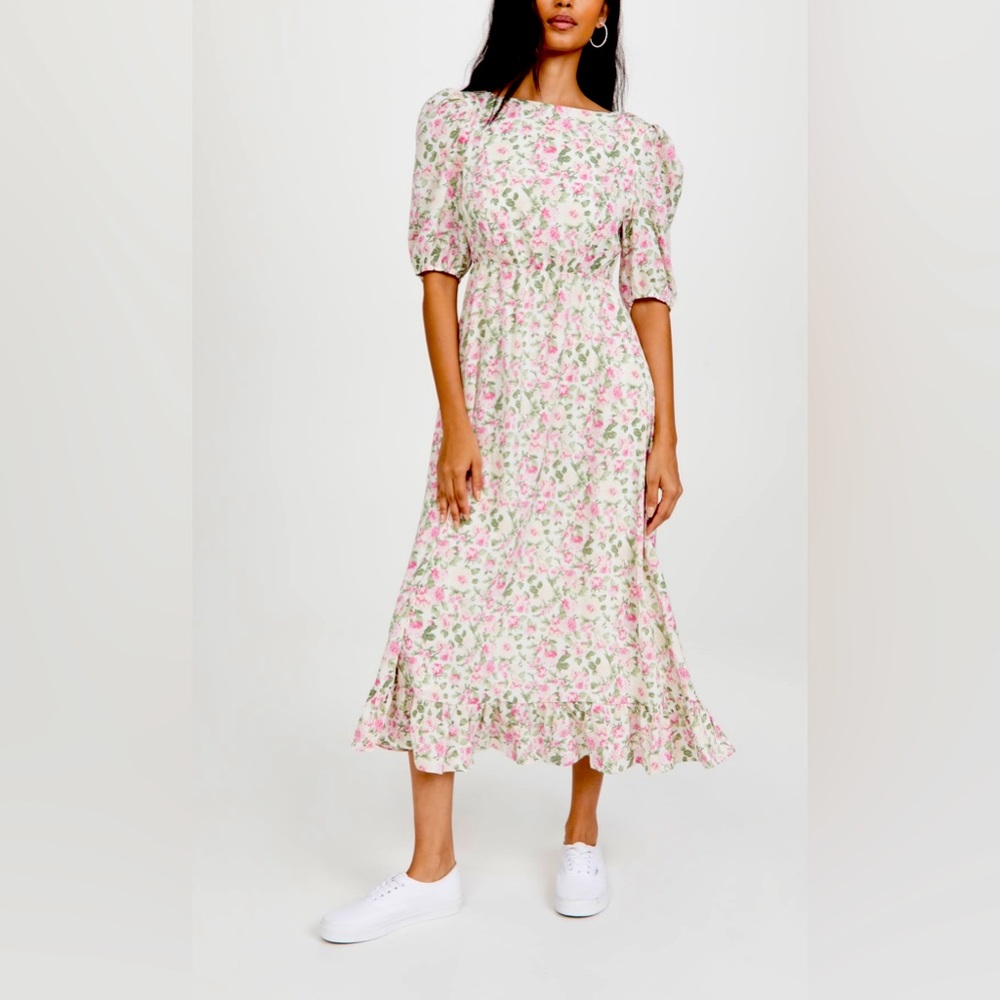 Sister Jane Forest Fauna Midi Dress